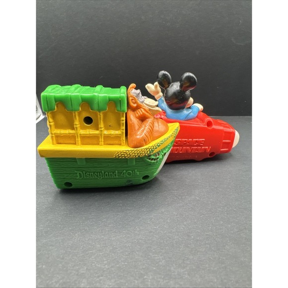 Lot of 2 Disneyland Car View Finders  Mickey‎ Space Mtn King Louie Jungle Cruise - Picture 4 of 16